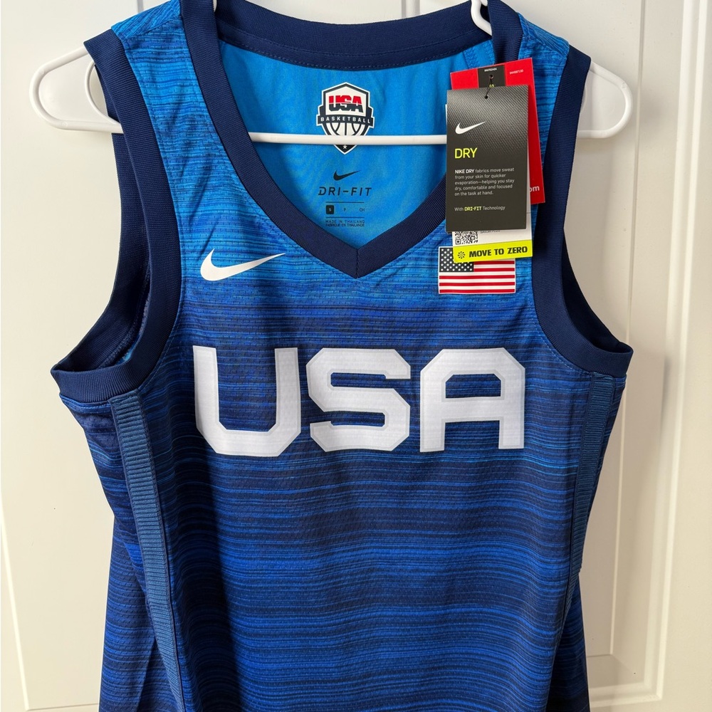 Nike Blue USA Basketball Jersey